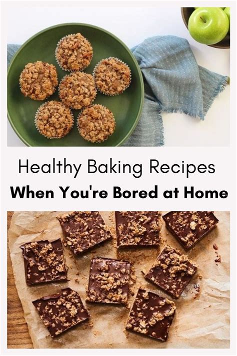 The Best Healthy Baking Recipes To Make When You're Bored At Home | Healthy baking, Baking ...