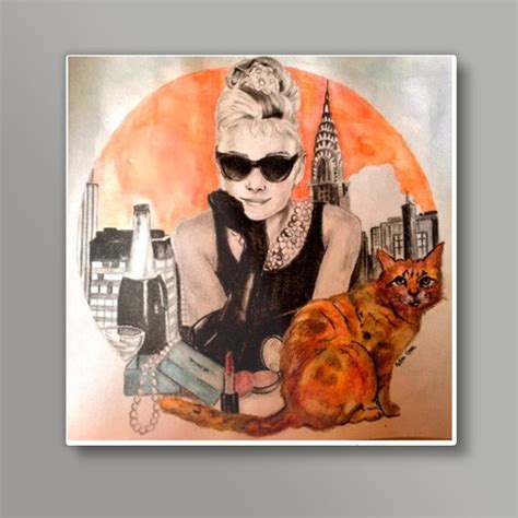 Breakfast at Tiffanys Square Art| Buy High-Quality Posters and Framed Posters Online - All in ...