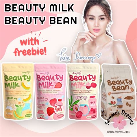 Dear Face Beauty Milk Collagen Drink COLLAGEN DRINK Melon Strawberry ...