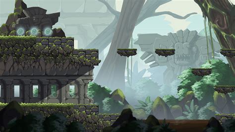 ArtStation - PLATFORMER LEVEL DESIGN - CONCEPT ART