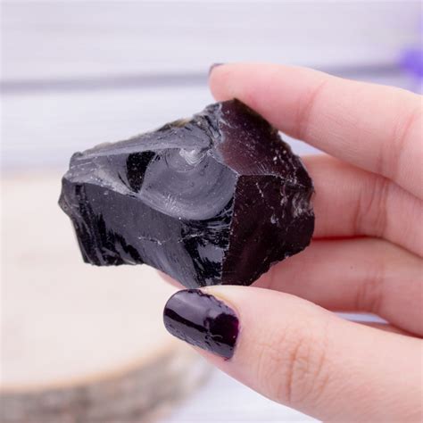 Natural Black Obsidian - The Crystal Council