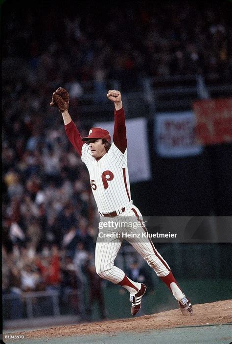 World Series, Philadelphia Phillies Tug McGraw victorious on mound... News Photo - Getty Images