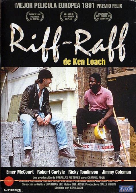 Ken Loach (1991) Riff-Raff | M208 | Cine, Robert carlyle, Carteles de cine