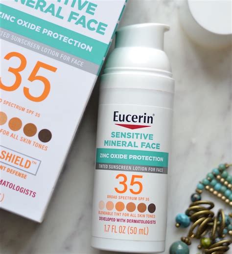 Amazing & Affordable! Eucerin Sensitive Mineral Tinted Sunscreen