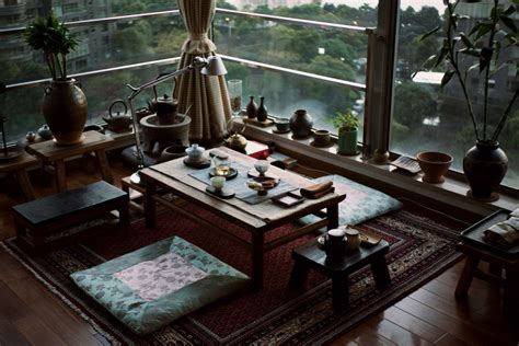 Nice tea place. Chinese Tea House, Japanese Tea House, Tea Places, Japanese Interior, Chinese ...