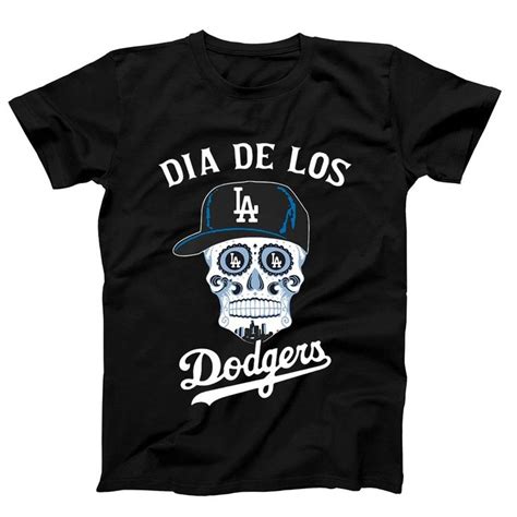 Dia De Los Los Angeles Dodgers Man's T-Shirt Tee | Los angeles dodgers, Hoodies men, Hoodies womens