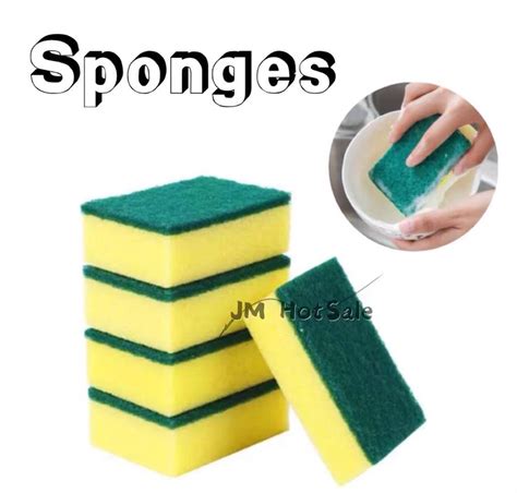 3 Pieces Decontamination Sponge Brush With Plastic Home Kitchen ...