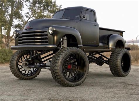 vintage ford trucks #Fordtrucks Lifted Chevy Trucks, Custom Trucks ...