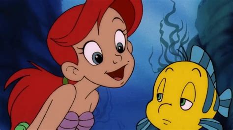 The Little Mermaid (TV Series) | How Ariel met Flounder - YouTube