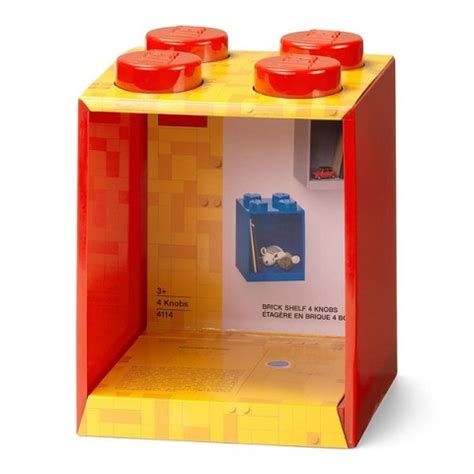 LEGO Iconic Wall Brick 4 RED | 5711938033064 | BRICKshop - LEGO en DUPLO specialist