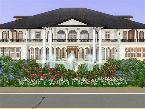 The Sims Resource - Lilly Pond Mansion