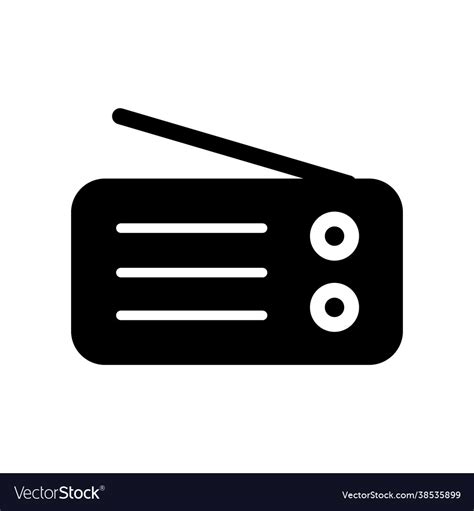 Radio Royalty Free Vector Image - VectorStock