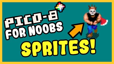 How Sprites Work in Pico-8 - Spr() - Pico-8 for Noobs! - YouTube