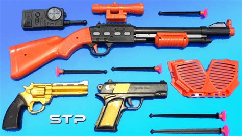 Special Toy GUNS BOX Military Toys Playset | Toy Guns Test - YouTube