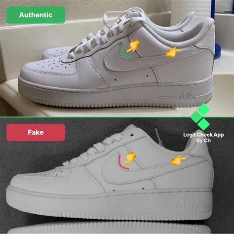 How To Spot Fake Nike Air Force 1 Sneakers - Real Vs Fake Nike AF1 ...