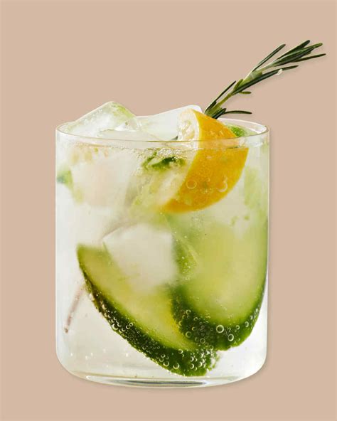 mediterranean cucumber tonic mocktail Refreshing Drinks, Summer Drinks ...