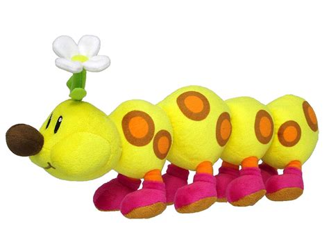 Super Mario All Star Collection Plush: AC26: 13" Wiggler - Walmart.com