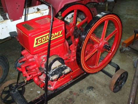 Economy Hit & Miss Engine | Engineering, Vintage tractors, Gasoline engine