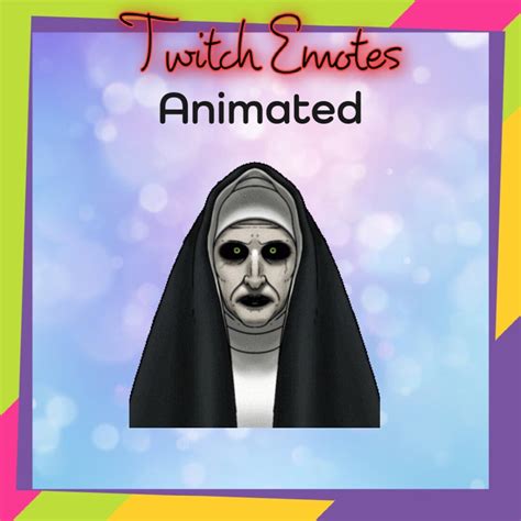 The Nun Conjuring Animated Emotes, Twitch Emotes, Creepy Emotes ...