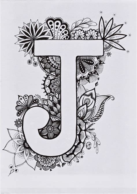 drawings of the letter j - pencilartdrawingseasycutevideo