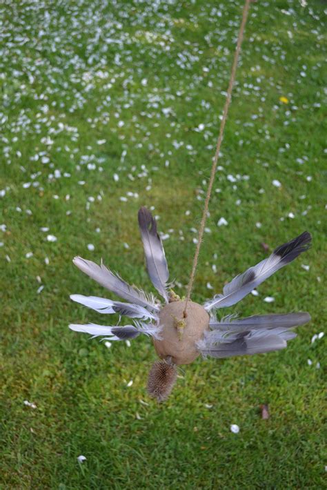 How to make a potato Bird Scarer | Kidsinthegarden