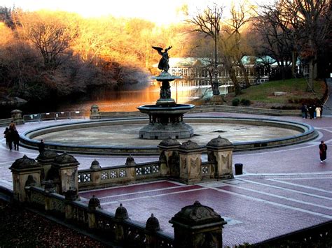 Bethesda Fountain Winter Sunset | Mike | Flickr