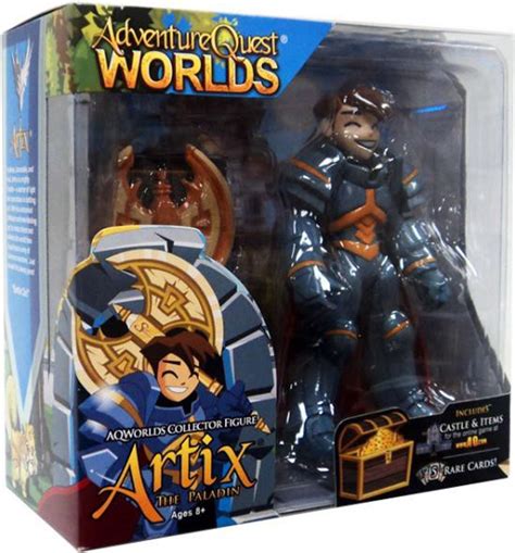 Adventure Quest Worlds Artix the Paladin Action Figure AQWorlds - ToyWiz