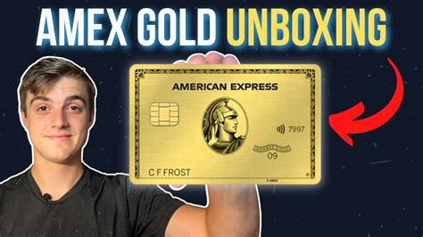 Amex Gold Card UNBOXING: Best METAL Credit Card Design? - YouTube