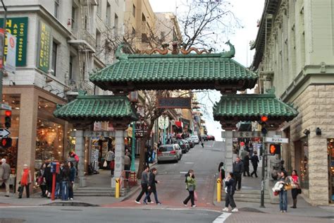 China gate in San Francisco