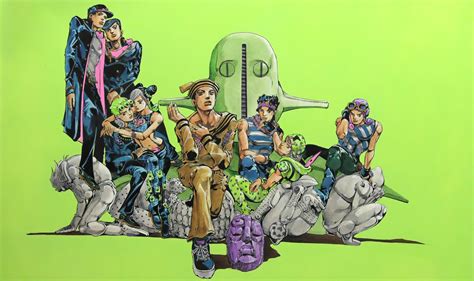 Jojo's Bizarre Adventures HD Wallpaper: The Joestar Legacy by Hirohiko Araki