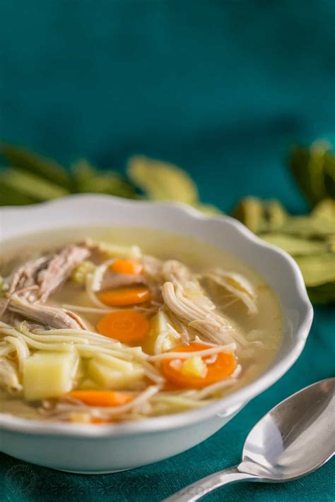 Turkey Noodle Soup Recipe - Natasha's Kitchen