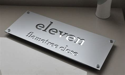 Custom Made Laser Cut House Signs Numbers and Plaques