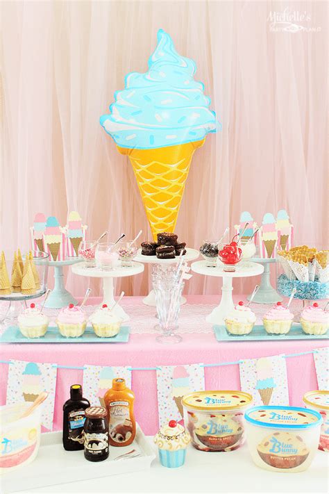 How To Throw A Summer Ice Cream Social - Michelle's Party Plan-It