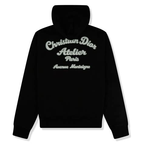 Dior 'Christian Dior Atelier' Black Hoodie – Crepslocker