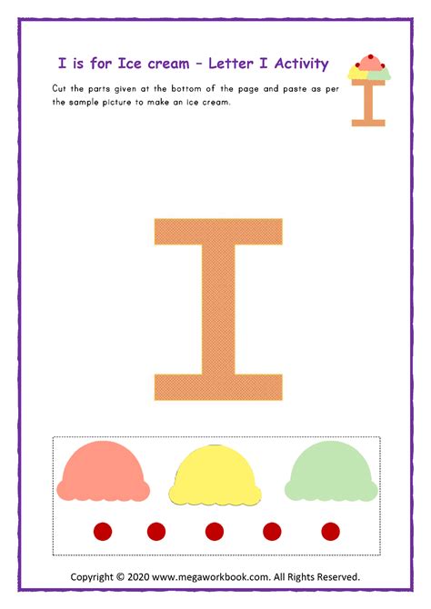 Letter I Worksheets - Letter I Crafts - Letter I Activities For Preschoolers - Letter I ...