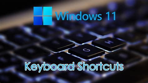 Printable Windows 11 Keyboard Shortcuts