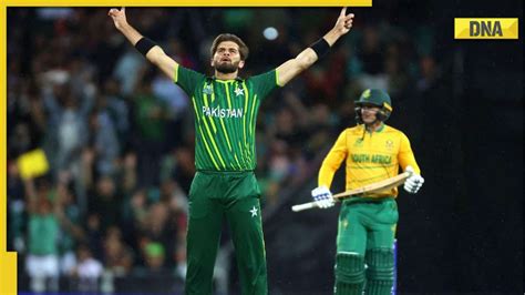 PAK vs SA: Shaheen Afridi becomes youngest pacer to take 50 wickets in ...