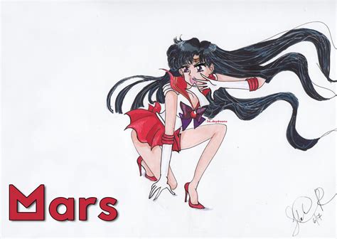 Sailor Mars Manga by 3d-daydreams on DeviantArt