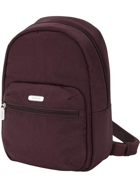 Travelon - Travelon Anti-Theft Essentials Small Backpack (Women's) - Walmart.com - Walmart.com