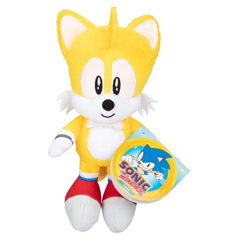 "Sonic the Hedgehog Classic Tails Stuffed Animal Toy, 8.75"" Plush ...