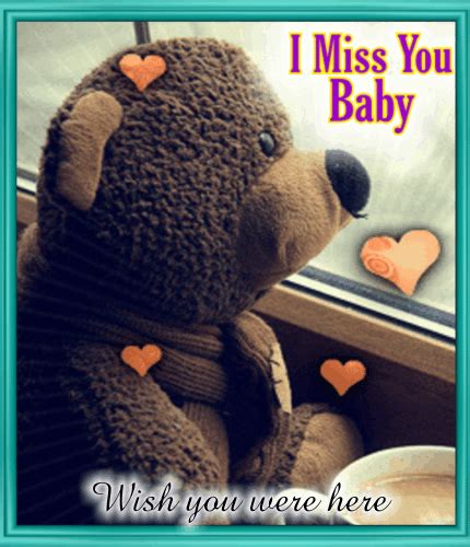 I Miss You Baby. Free Miss You eCards, Greeting Cards | 123 Greetings