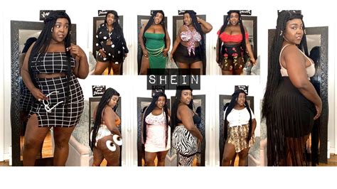 Massive Shein haul I spent $300! Plus size spring/summer looks 2020 - YouTube