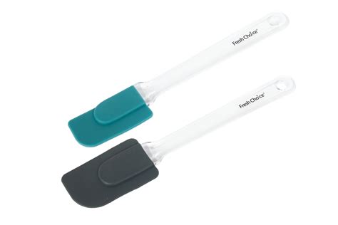 Set of 2 Silicone Spatulas - Fresh Choice