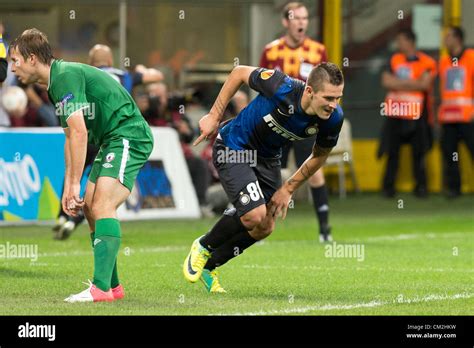 Marko Livaja (Inter), SEPTEMBER 20, 2012 - Football / Soccer : Marko Livaja of Inter celebrates ...