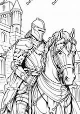 50 Medieval Coloring Page Printable Colouring Pages Book Instant  sketch template