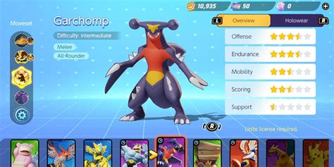 Pokemon Unite: Garchomp Builds