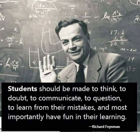 Richard Feynman #belajarbahasainggris | Richard feynman, Leader quotes, Psychology quotes