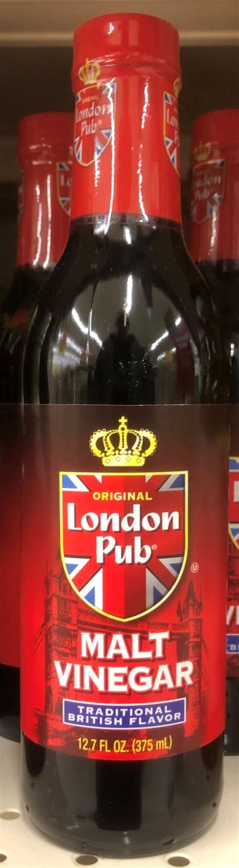 London Pub Malt Vinegar 12.7 oz Bottle Old English Fish & Chips Fries ...