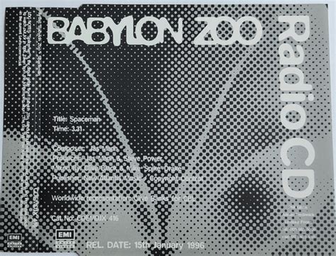 Babylon Zoo – Spaceman (1995, CD) - Discogs