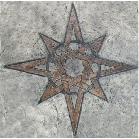 Decorative Concrete Stamp Celtic Star